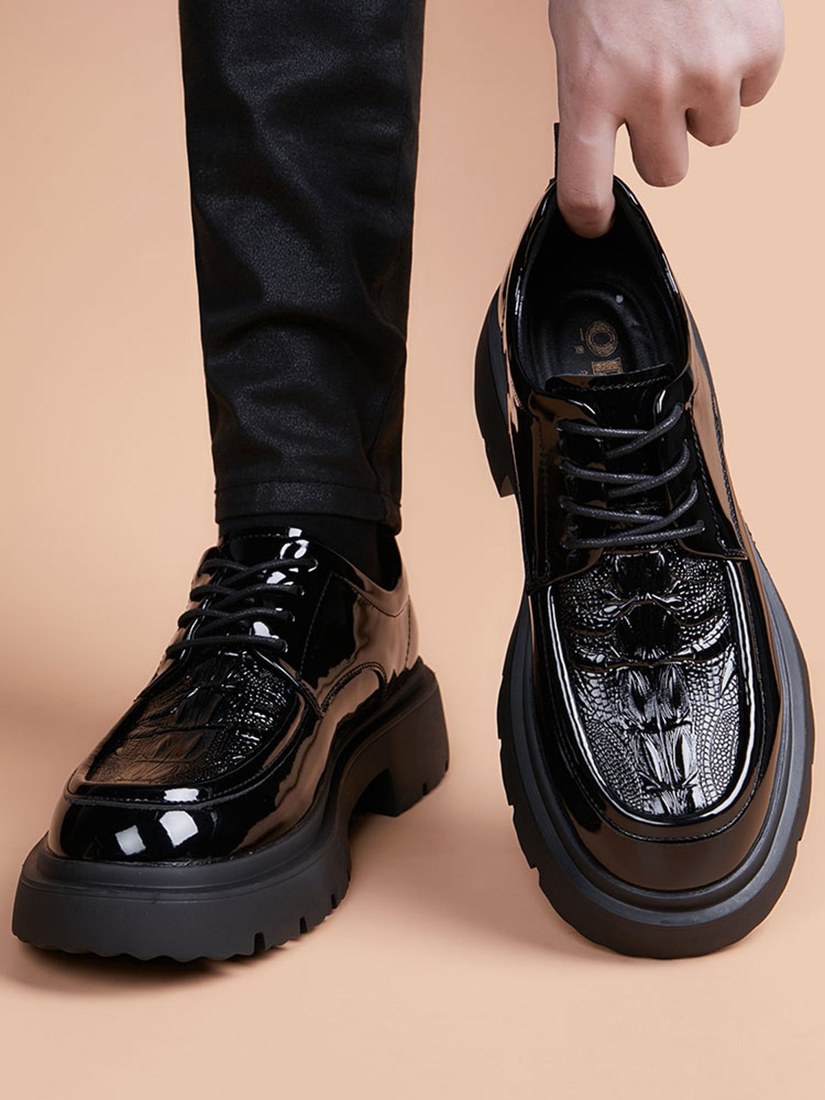 Handcrafted genuine leather shoes product view