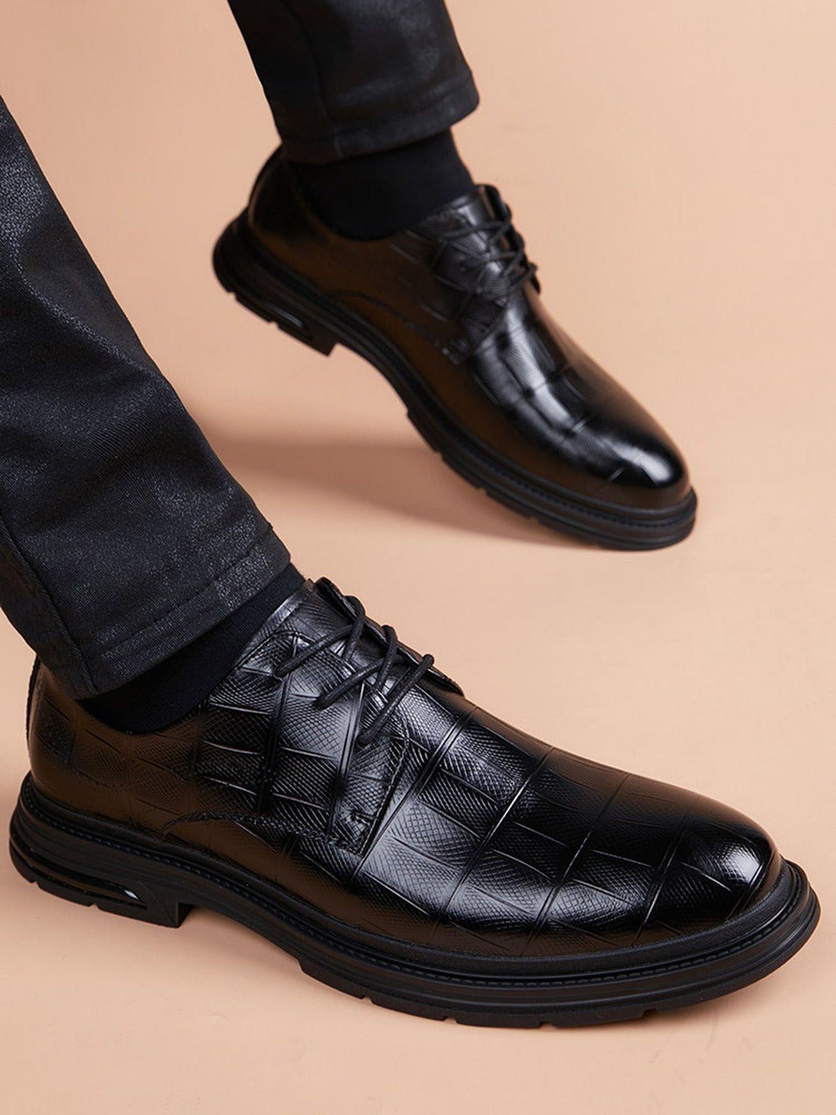 Handcrafted genuine leather shoes product view
