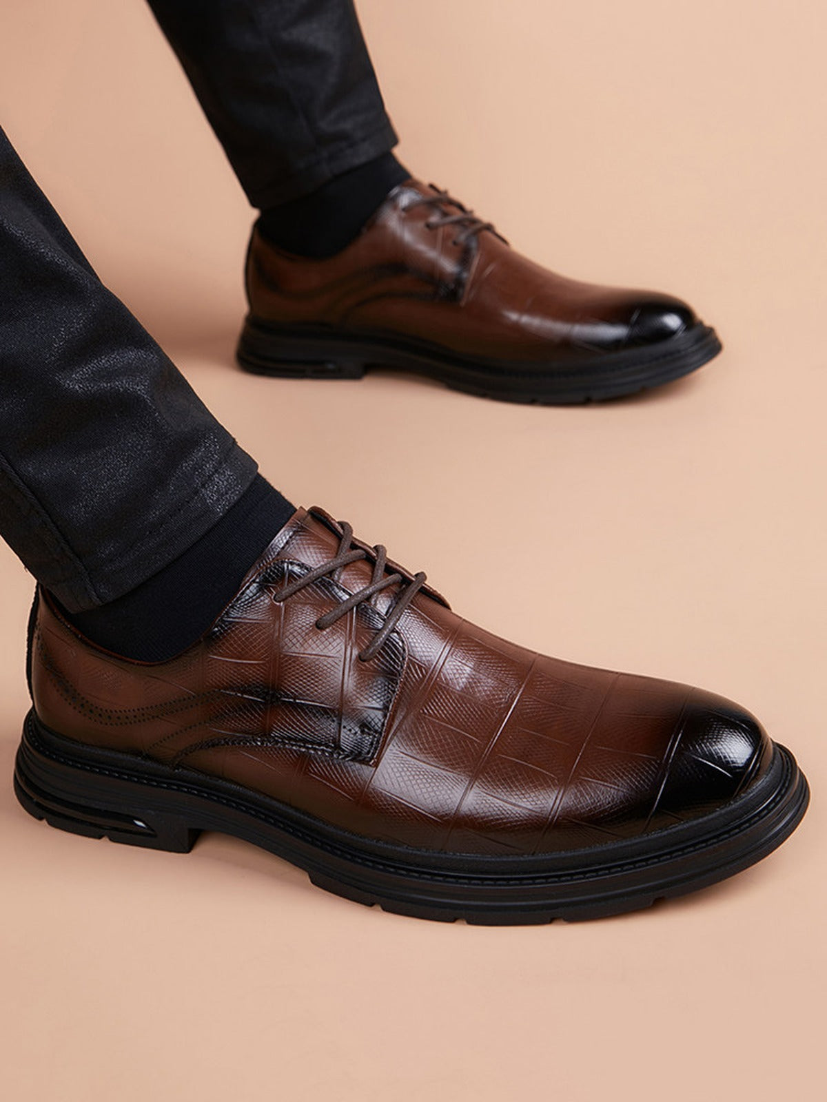 Handcrafted genuine leather shoes product view