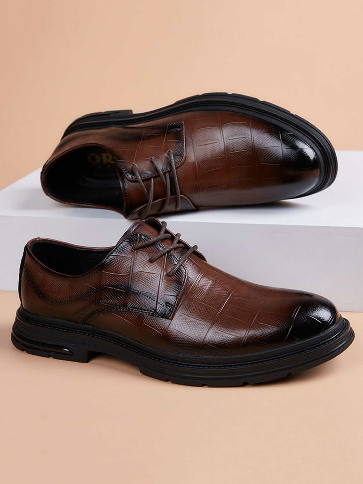 Handcrafted genuine leather shoes product view
