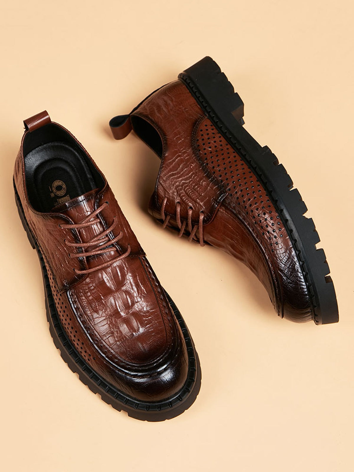 Handcrafted genuine leather shoes product view