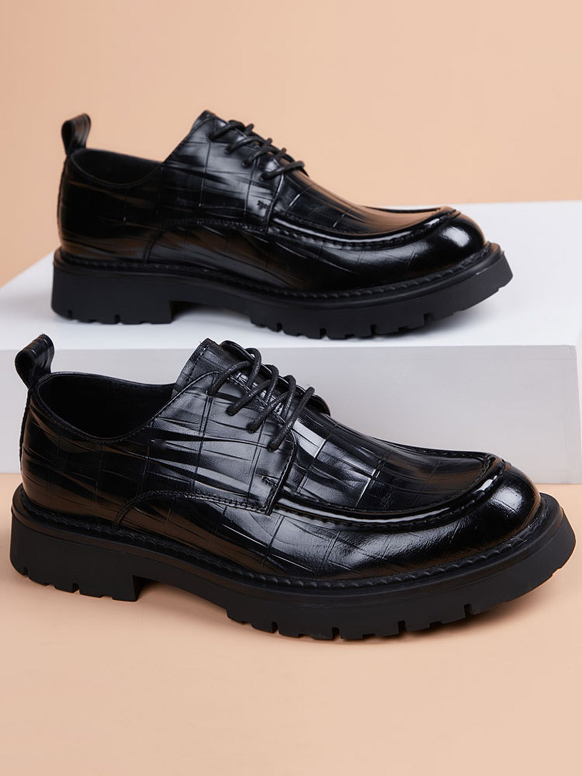 Handcrafted genuine leather shoes product view