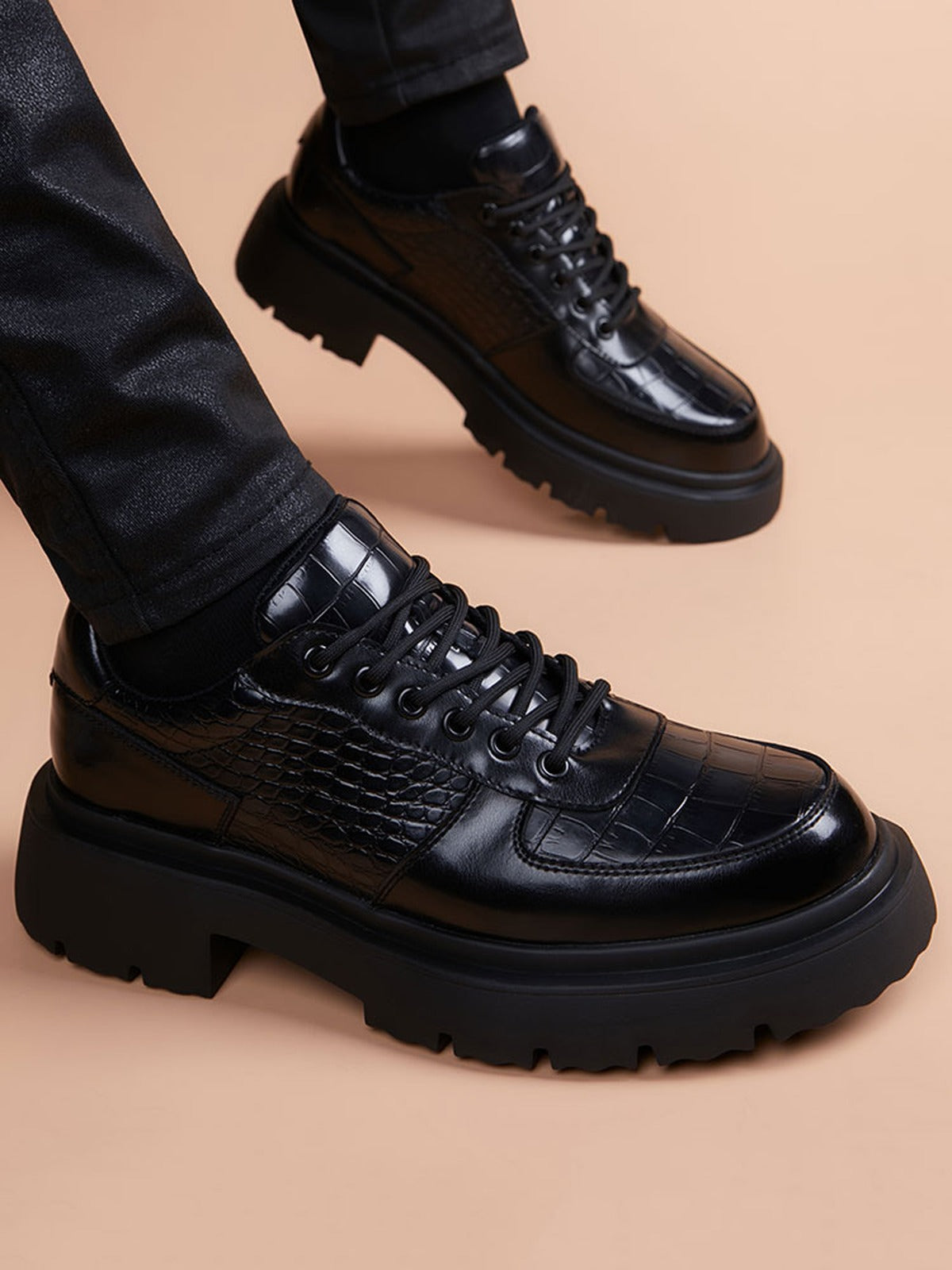 Handcrafted genuine leather shoes product view