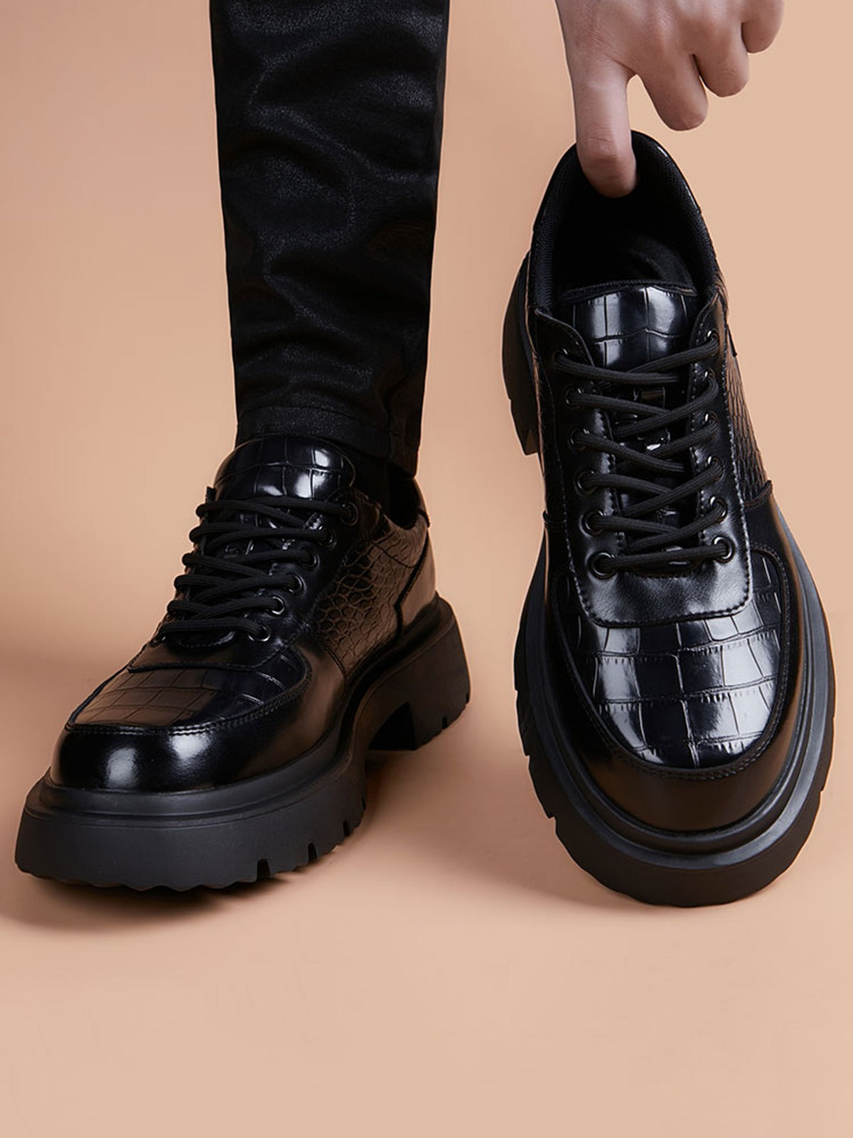 Handcrafted genuine leather shoes product view