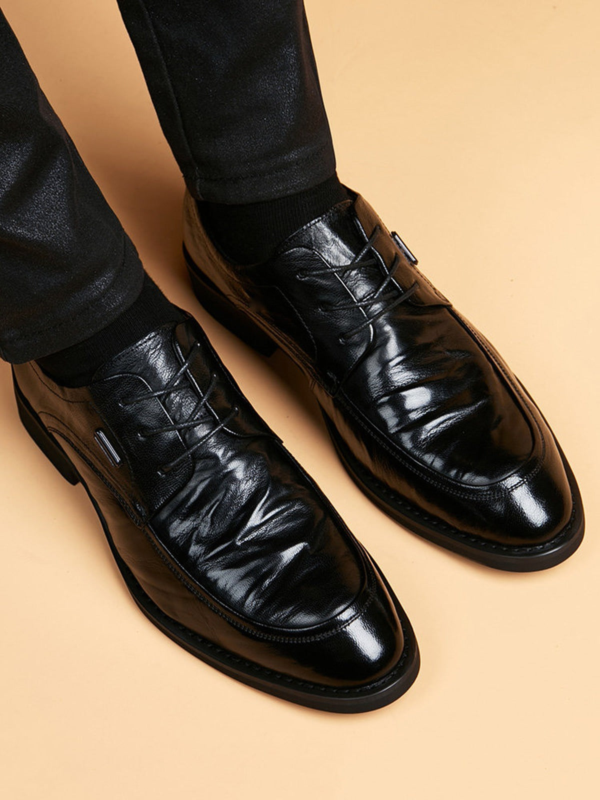 Handcrafted genuine leather shoes product view