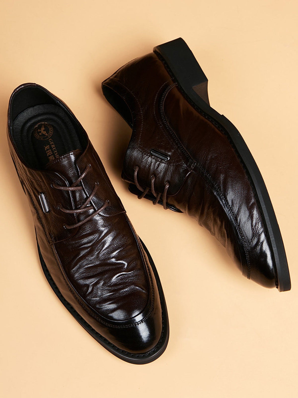 Handcrafted genuine leather shoes product view