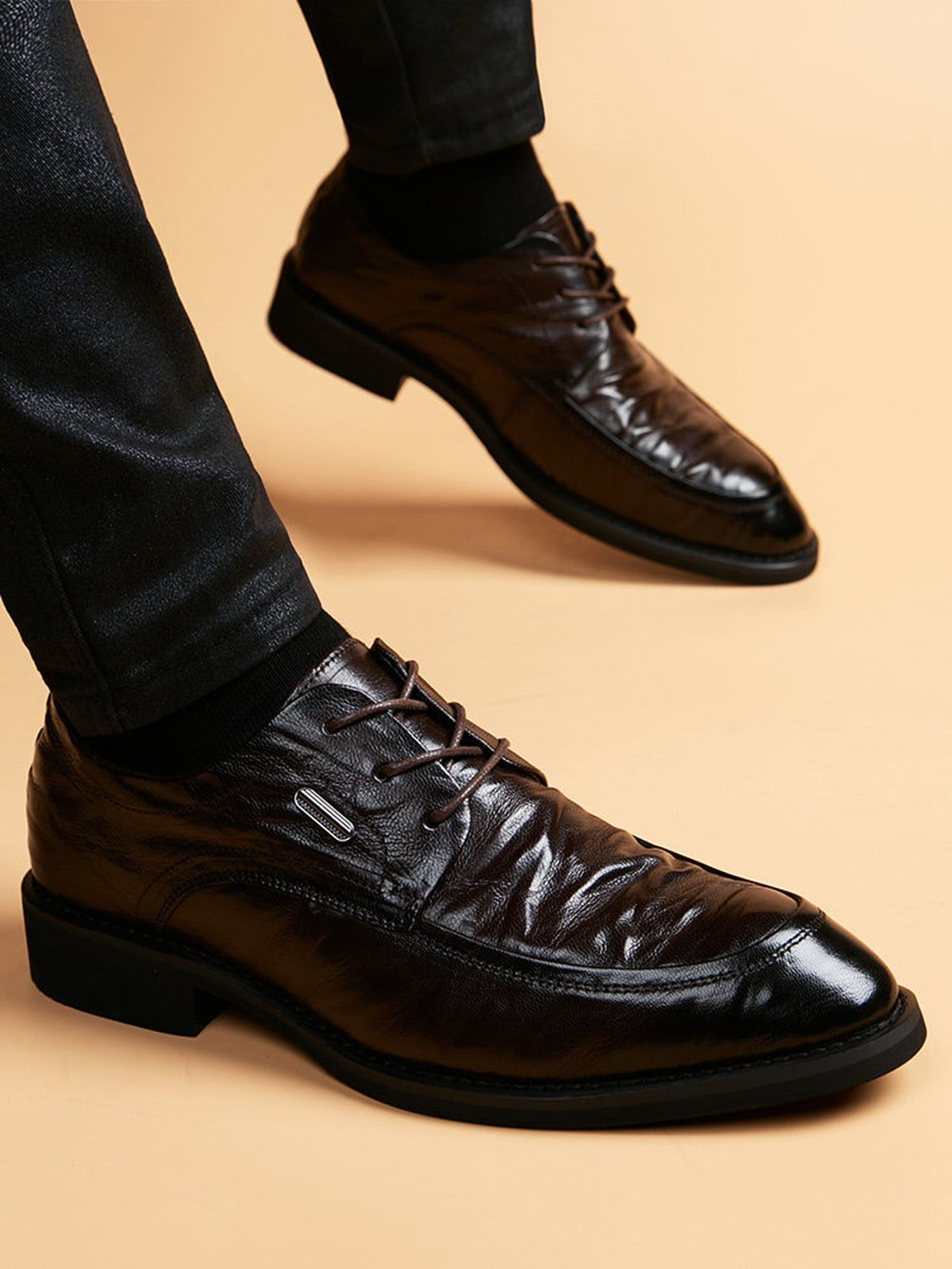 Handcrafted genuine leather shoes product view
