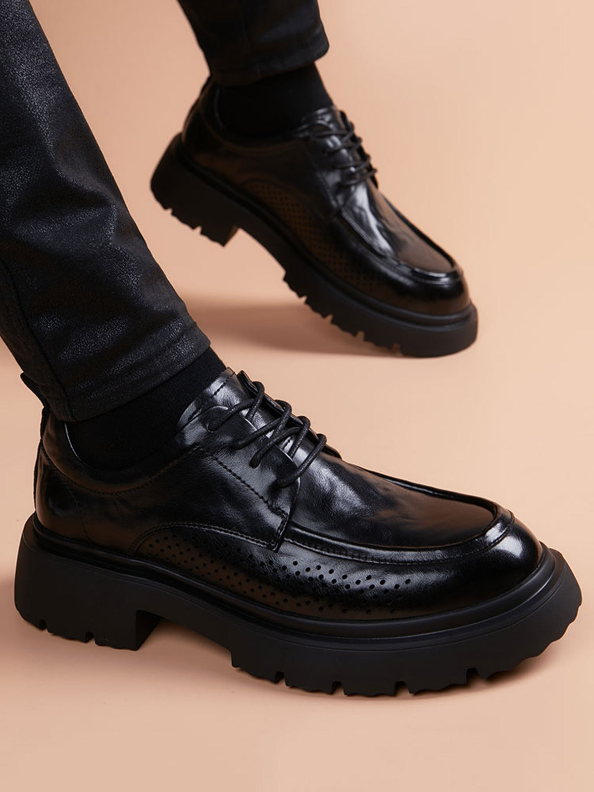 Handcrafted genuine leather shoes product view