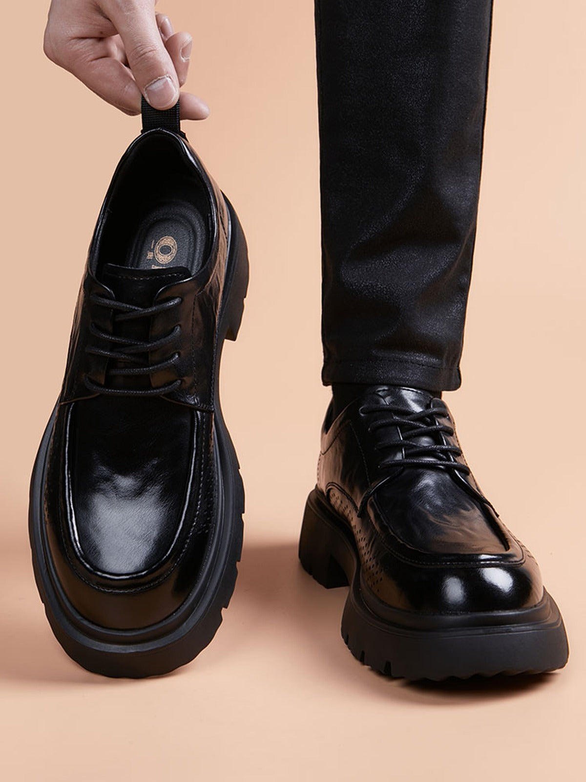 Handcrafted genuine leather shoes product view