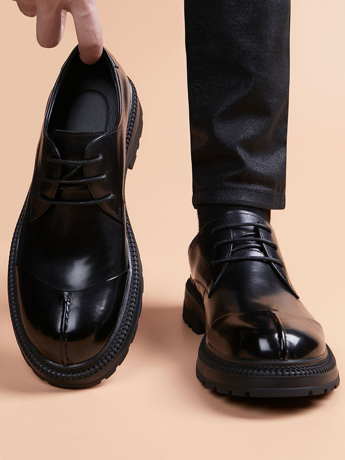 Handcrafted genuine leather shoes product view