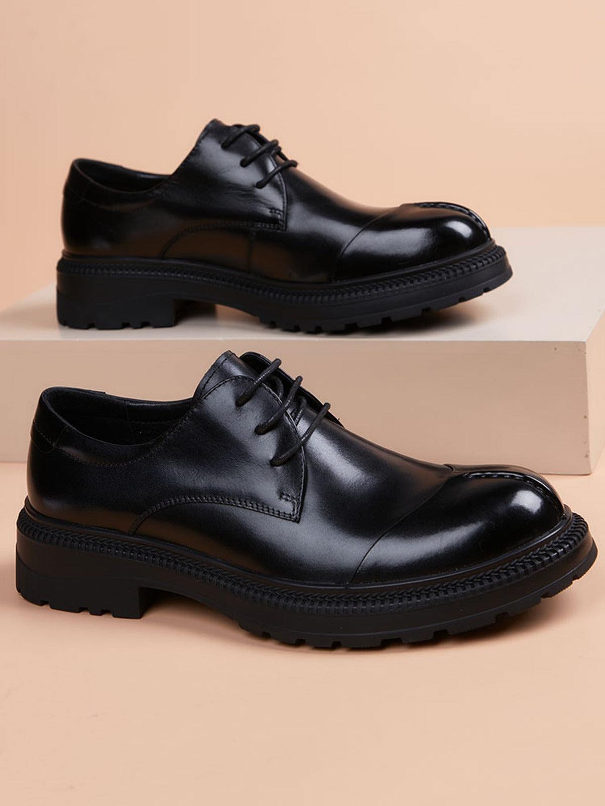 Handcrafted genuine leather shoes product view