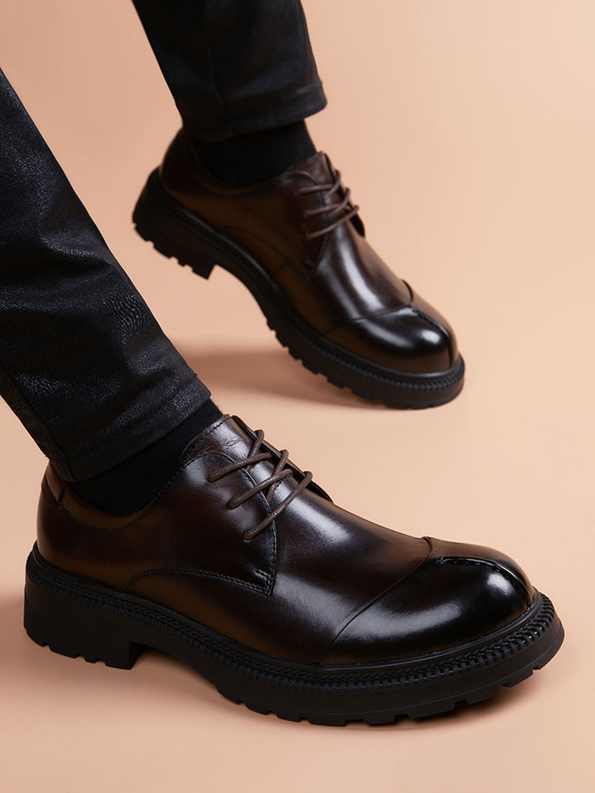 Handcrafted genuine leather shoes product view