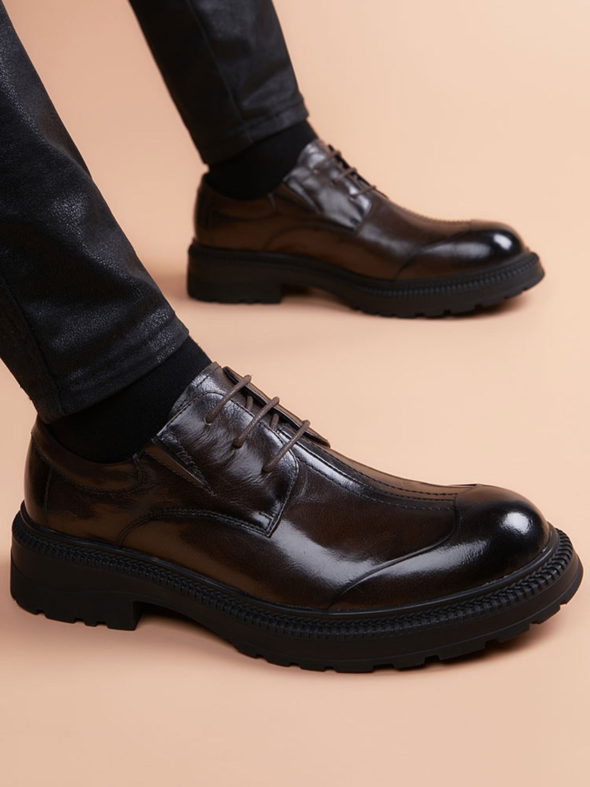 Handcrafted genuine leather shoes product view
