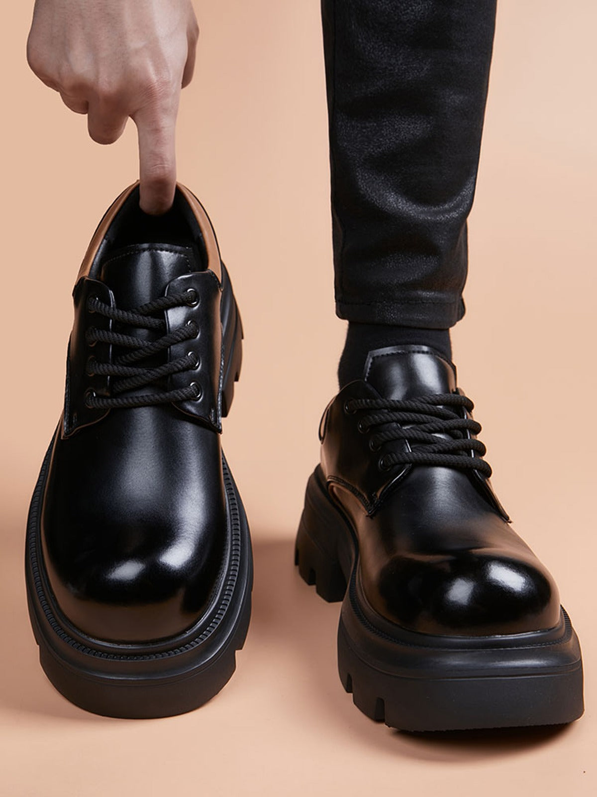 Handcrafted genuine leather shoes product view