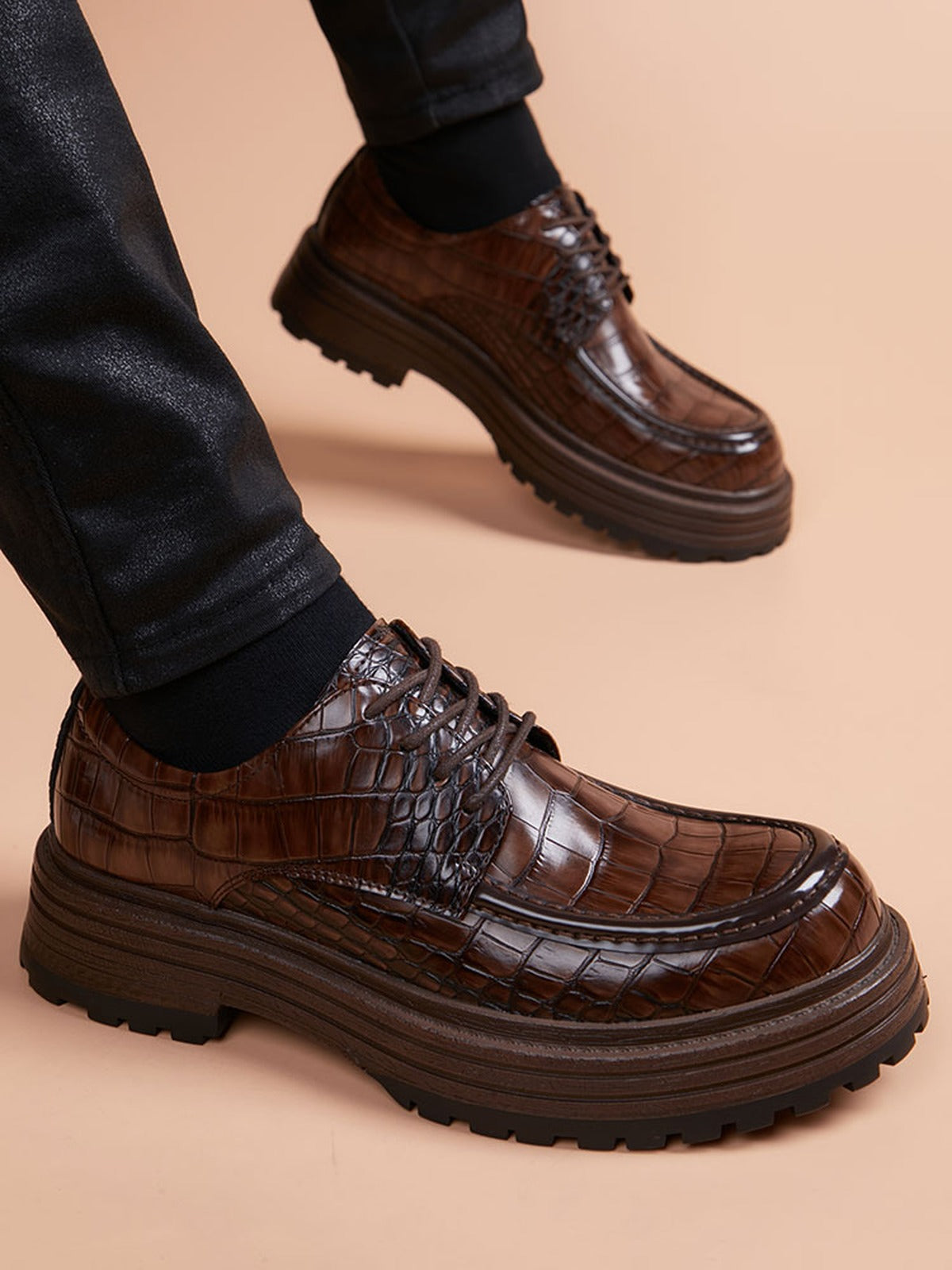 Handcrafted genuine leather shoes product view