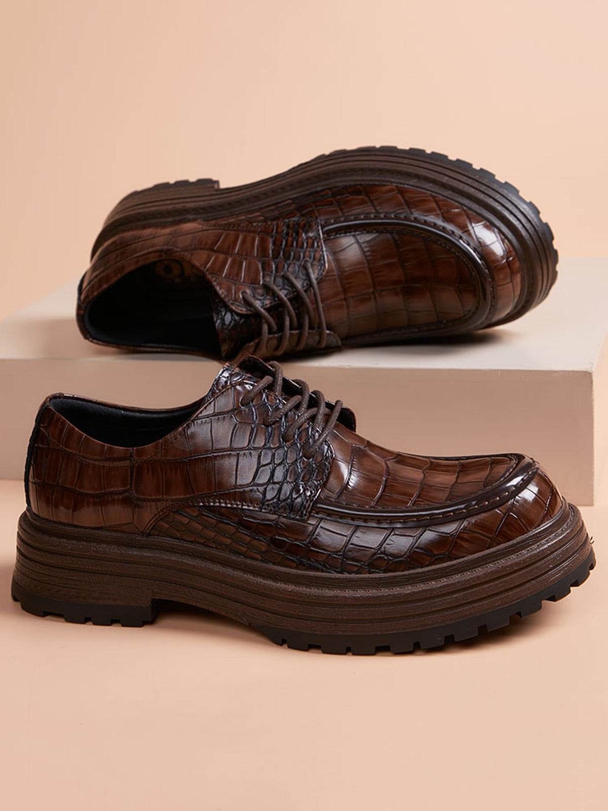 Handcrafted genuine leather shoes product view