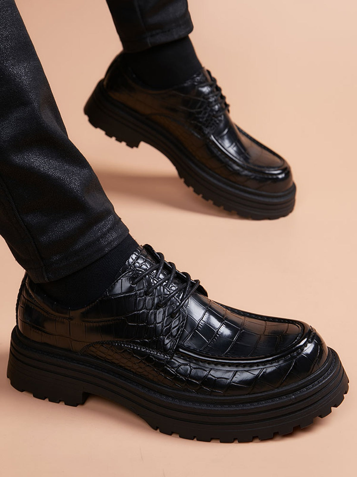 Handcrafted genuine leather shoes product view