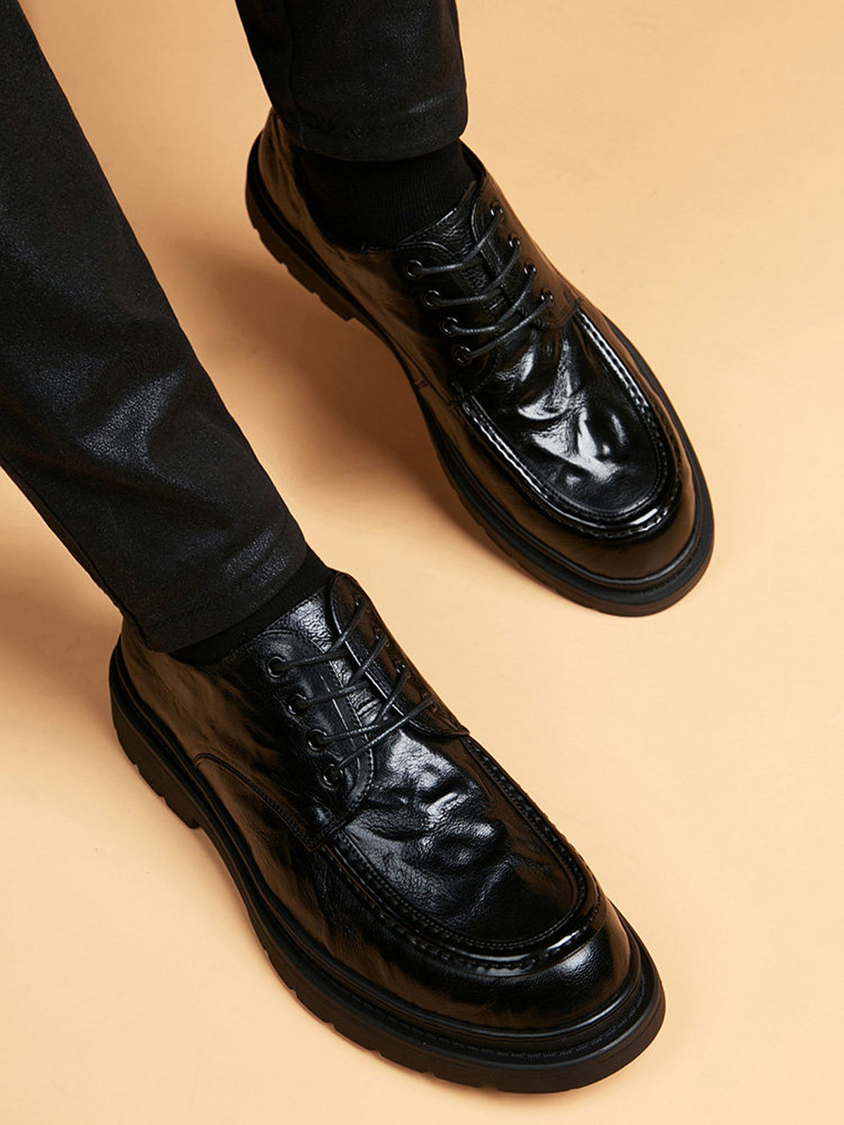 Handcrafted genuine leather shoes product view