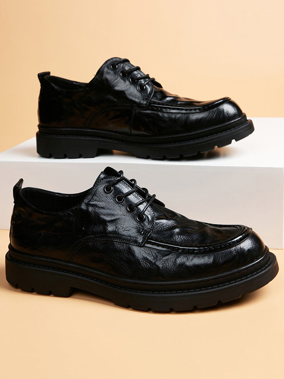 Handcrafted genuine leather shoes product view
