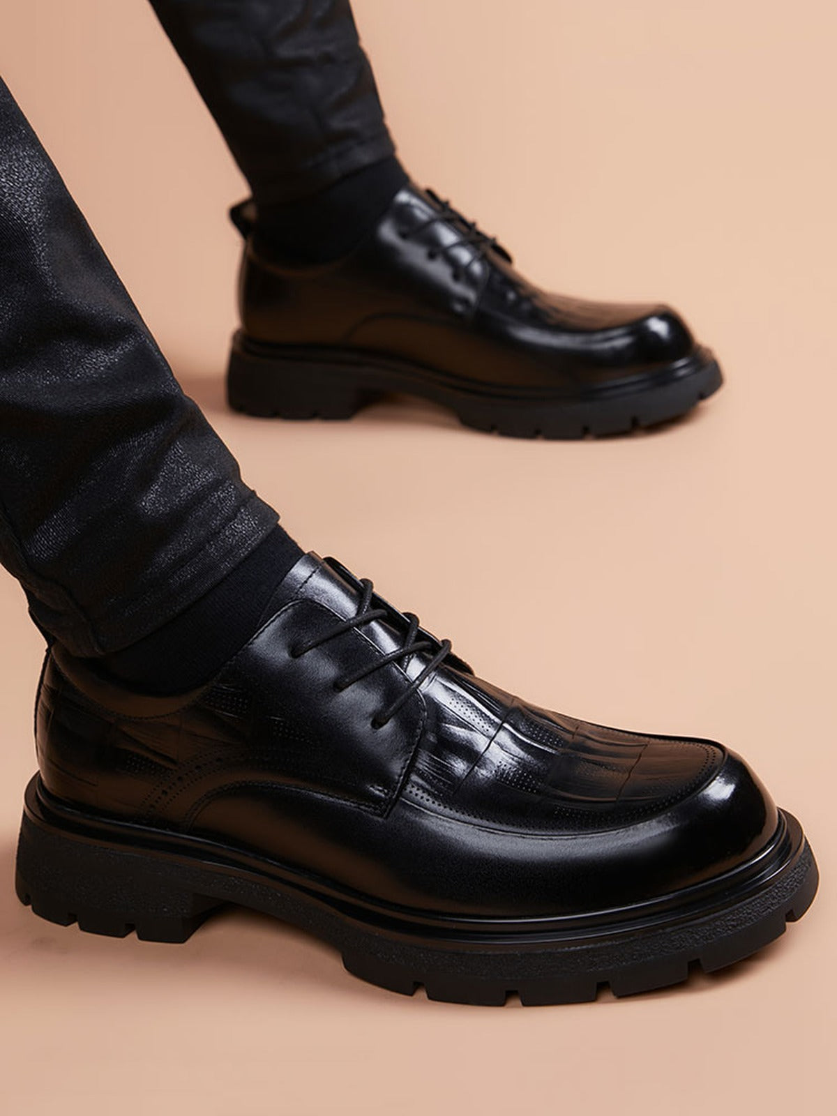 Handcrafted genuine leather shoes product view