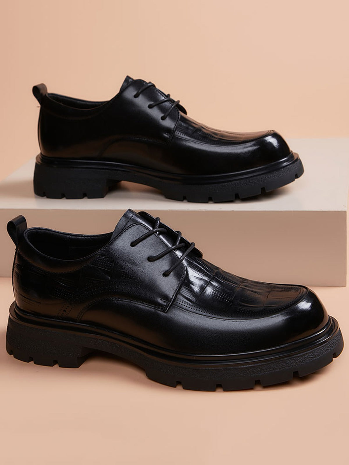 Handcrafted genuine leather shoes product view