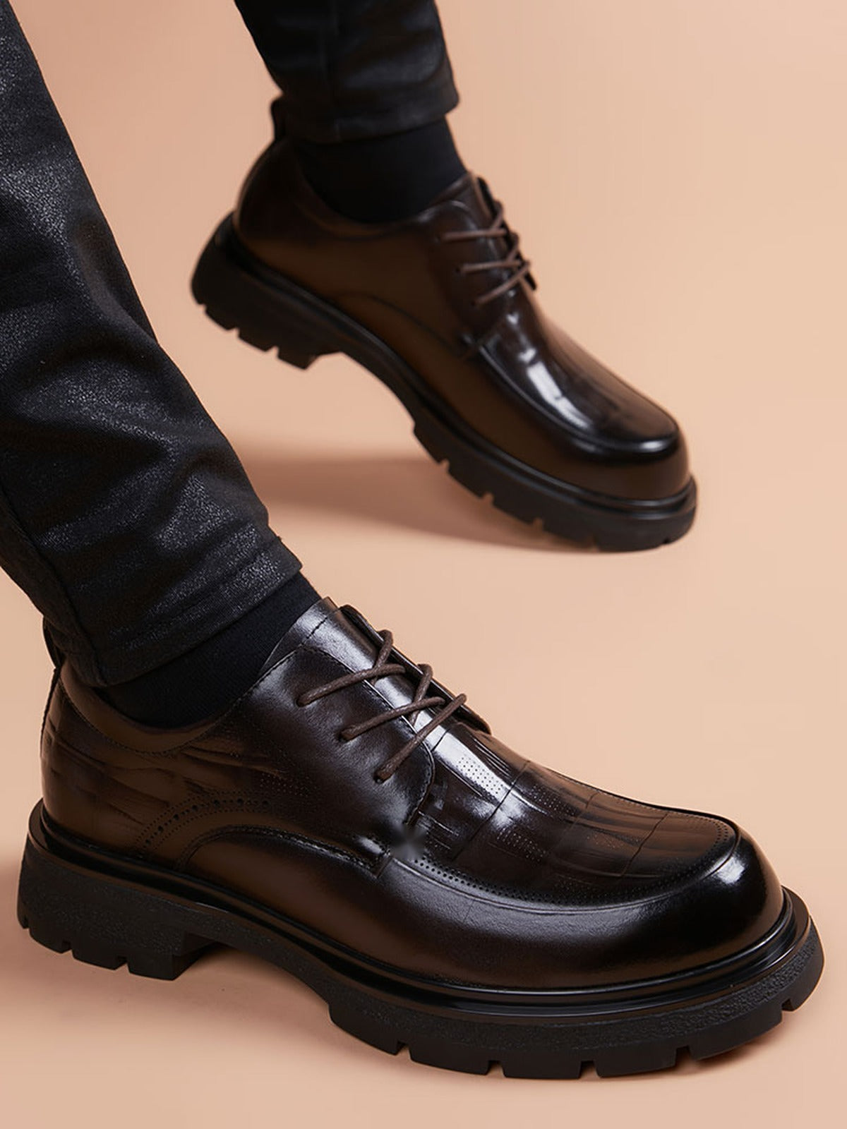 Handcrafted genuine leather shoes product view