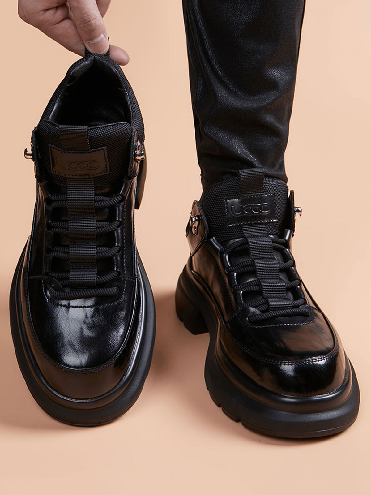 Handcrafted genuine leather shoes product view