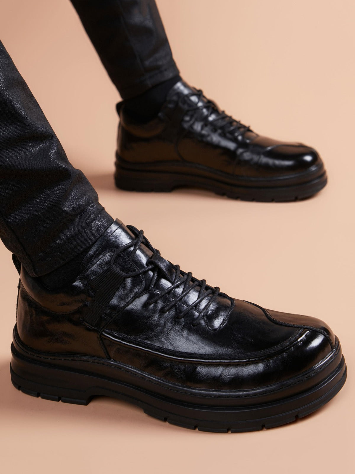 Handcrafted genuine leather shoes product view
