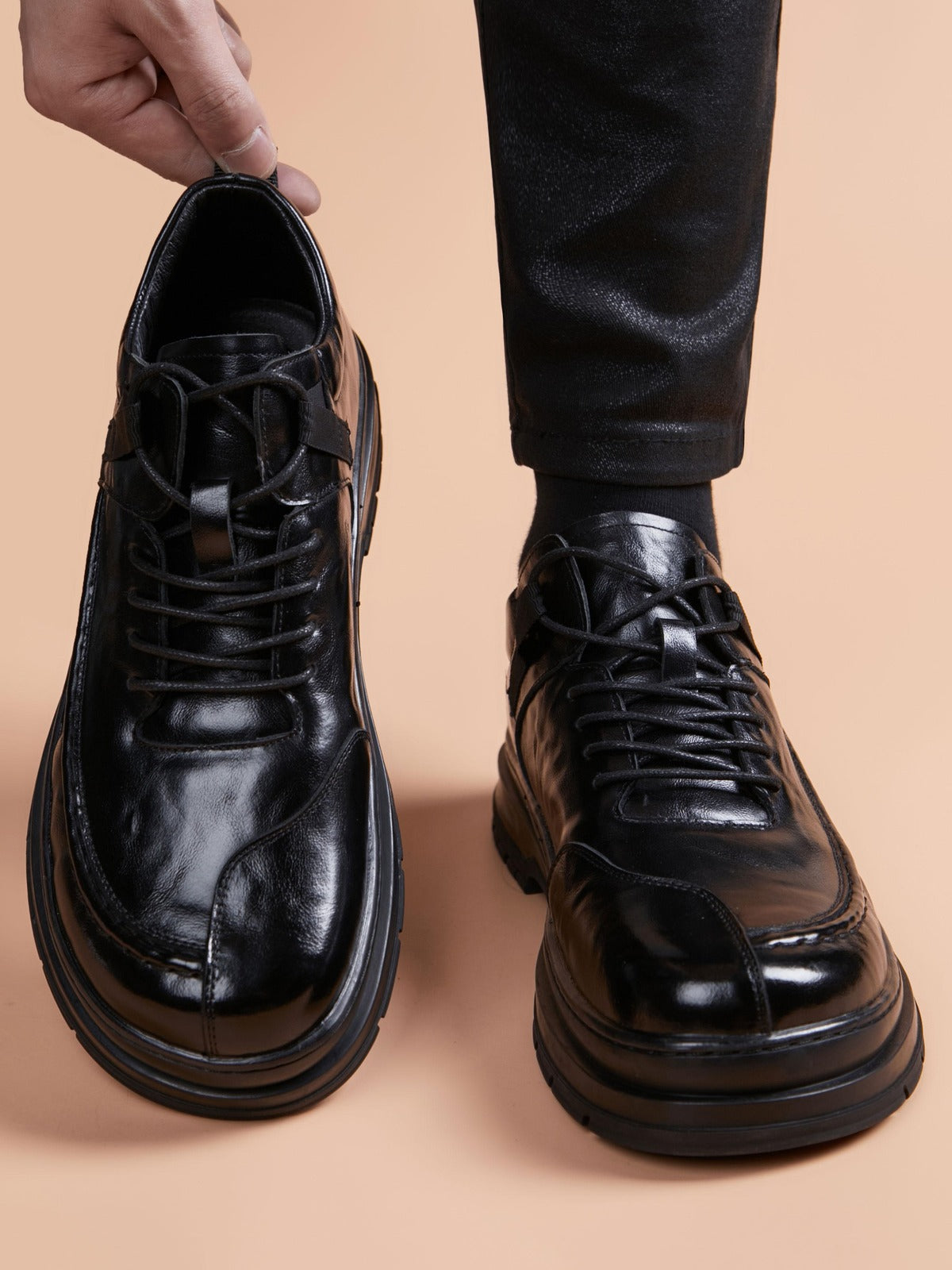 Handcrafted genuine leather shoes product view