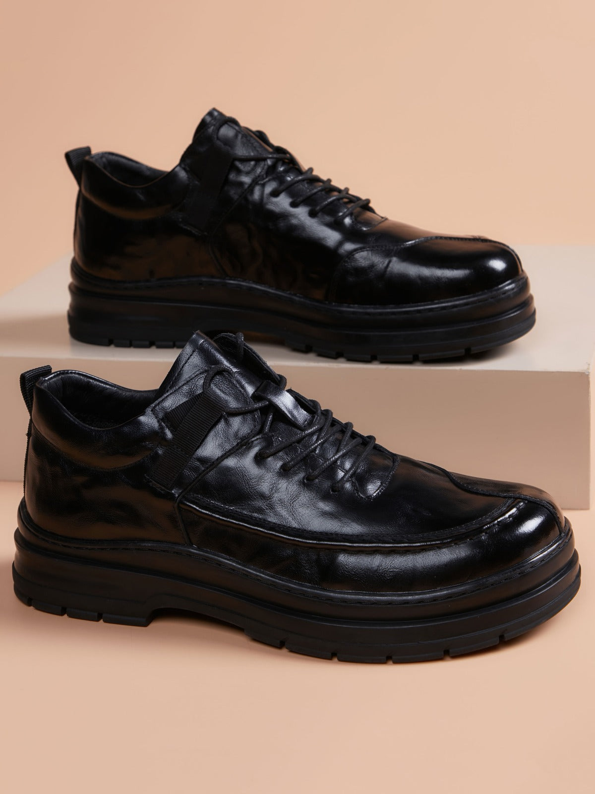 Handcrafted genuine leather shoes product view