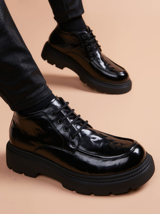 Handcrafted Genuine Leather Men's Boots - product view 1