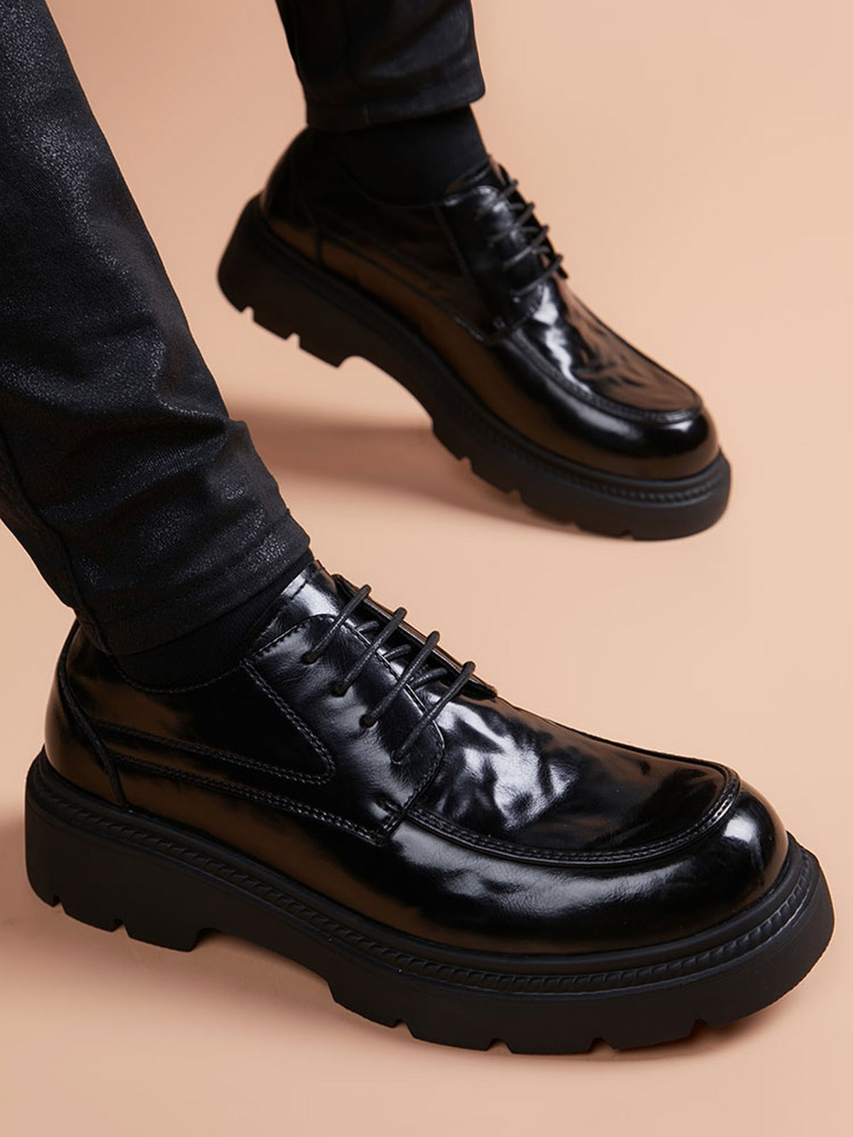 Handcrafted genuine leather shoes product view