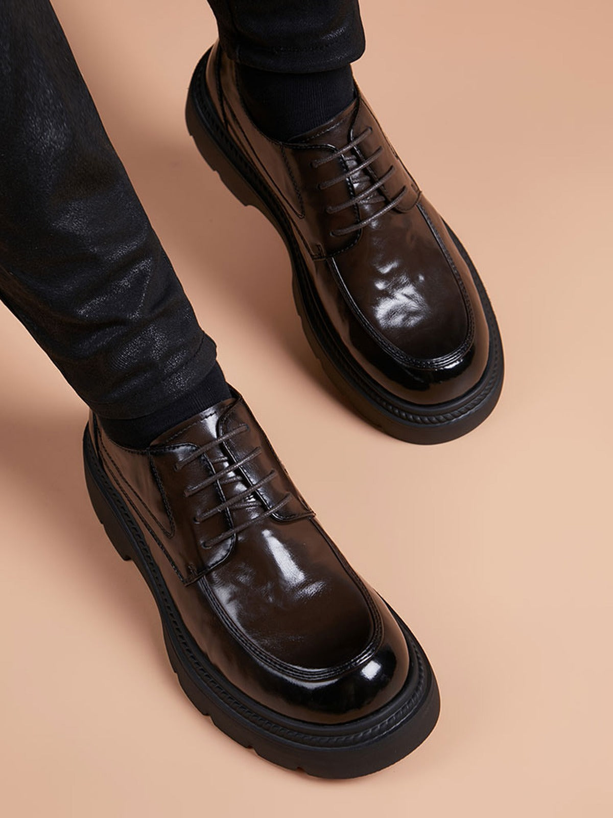Handcrafted genuine leather shoes product view