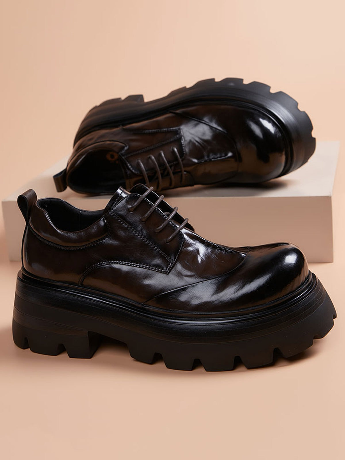 Handcrafted genuine leather shoes product view