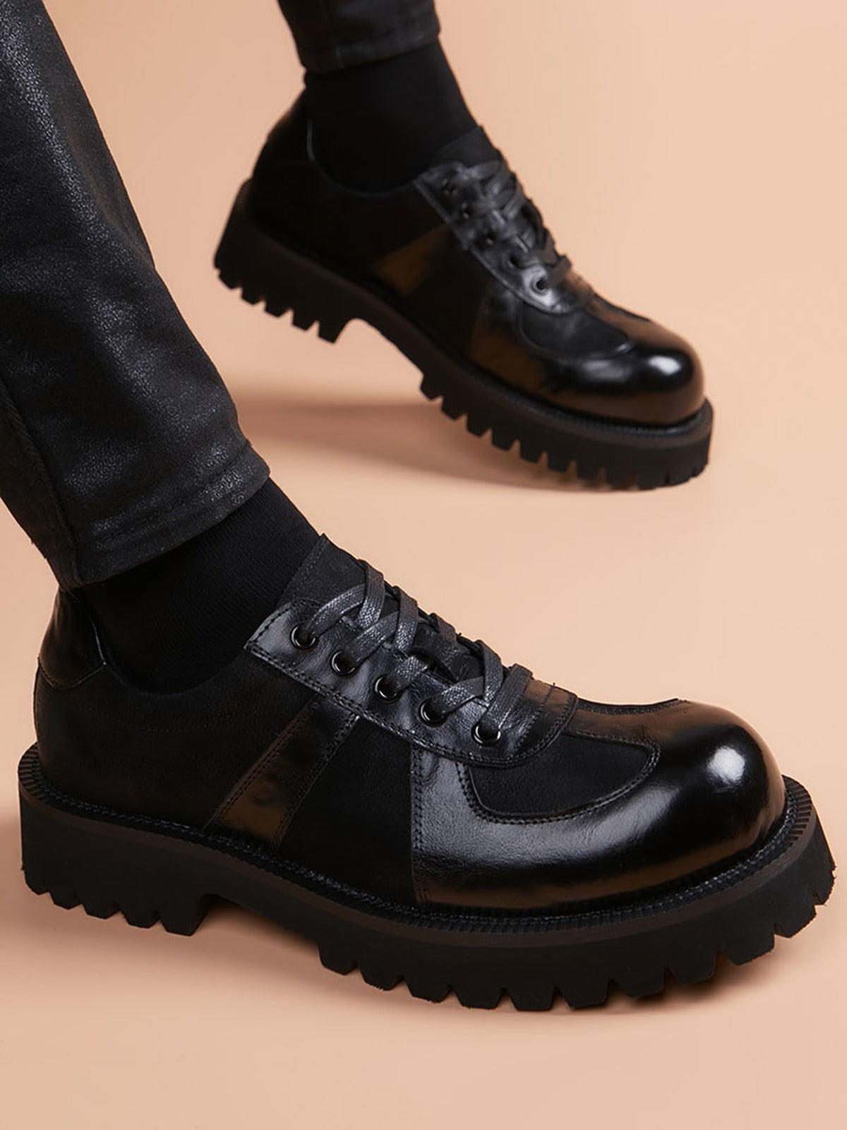 Handcrafted genuine leather shoes product view