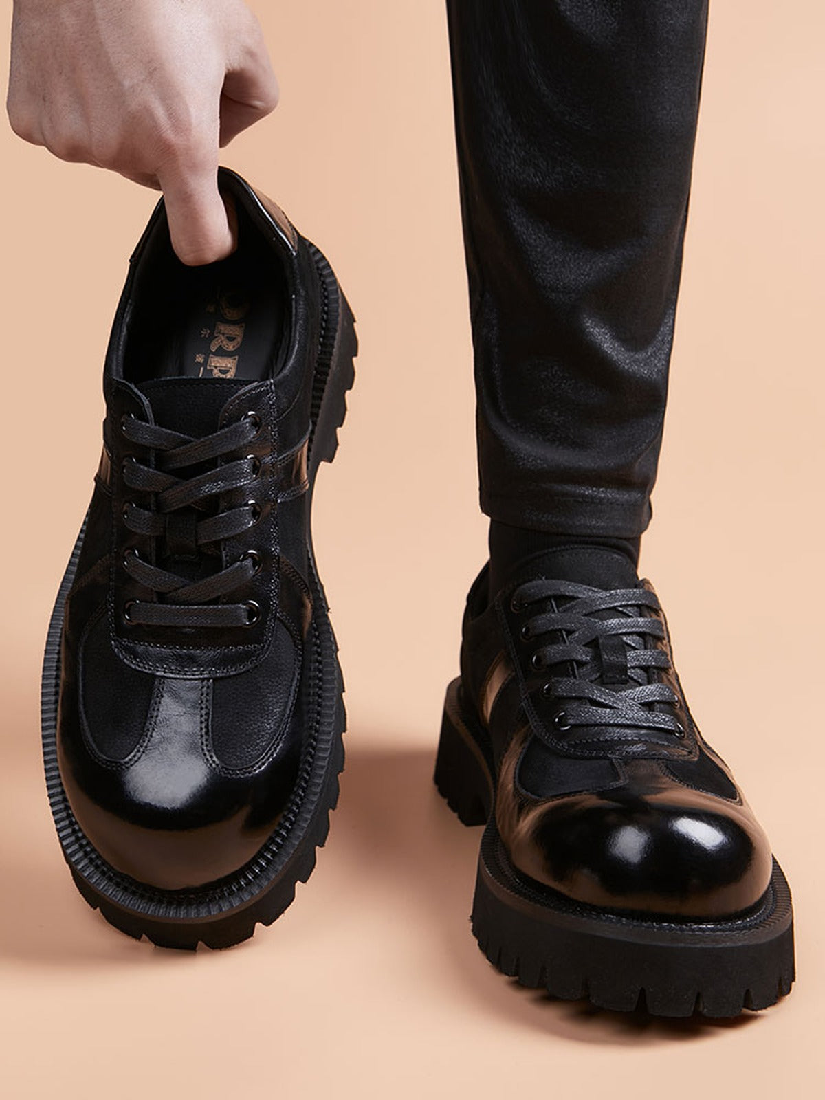 Handcrafted genuine leather shoes product view