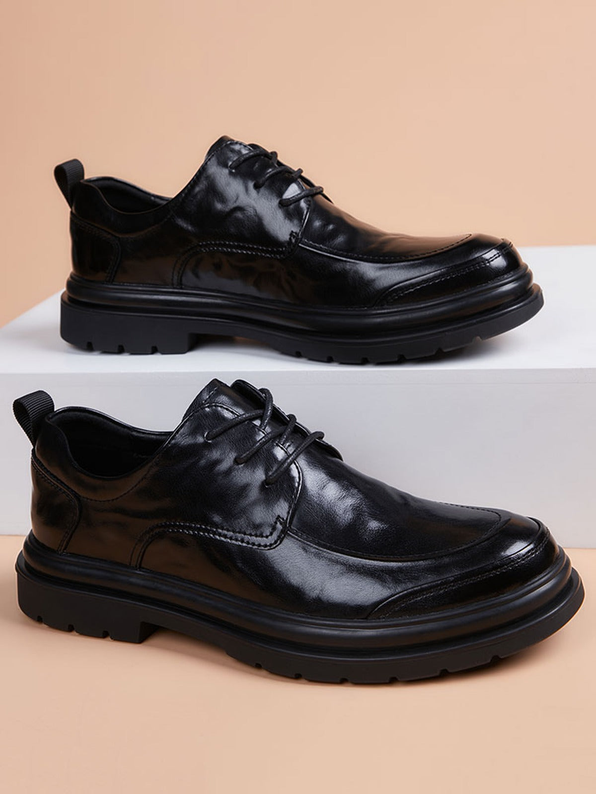 Handcrafted genuine leather shoes product view