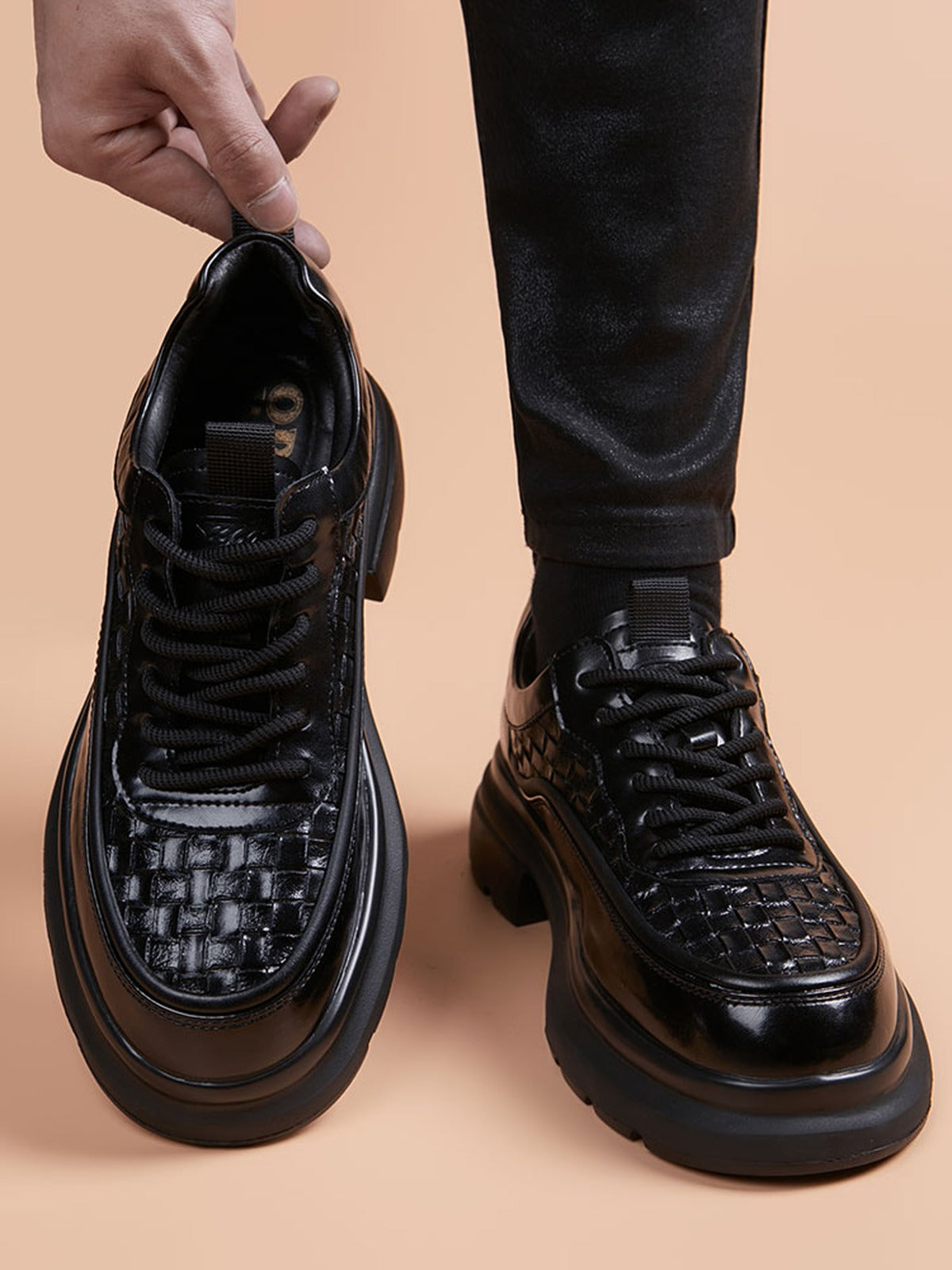 Handcrafted genuine leather shoes product view