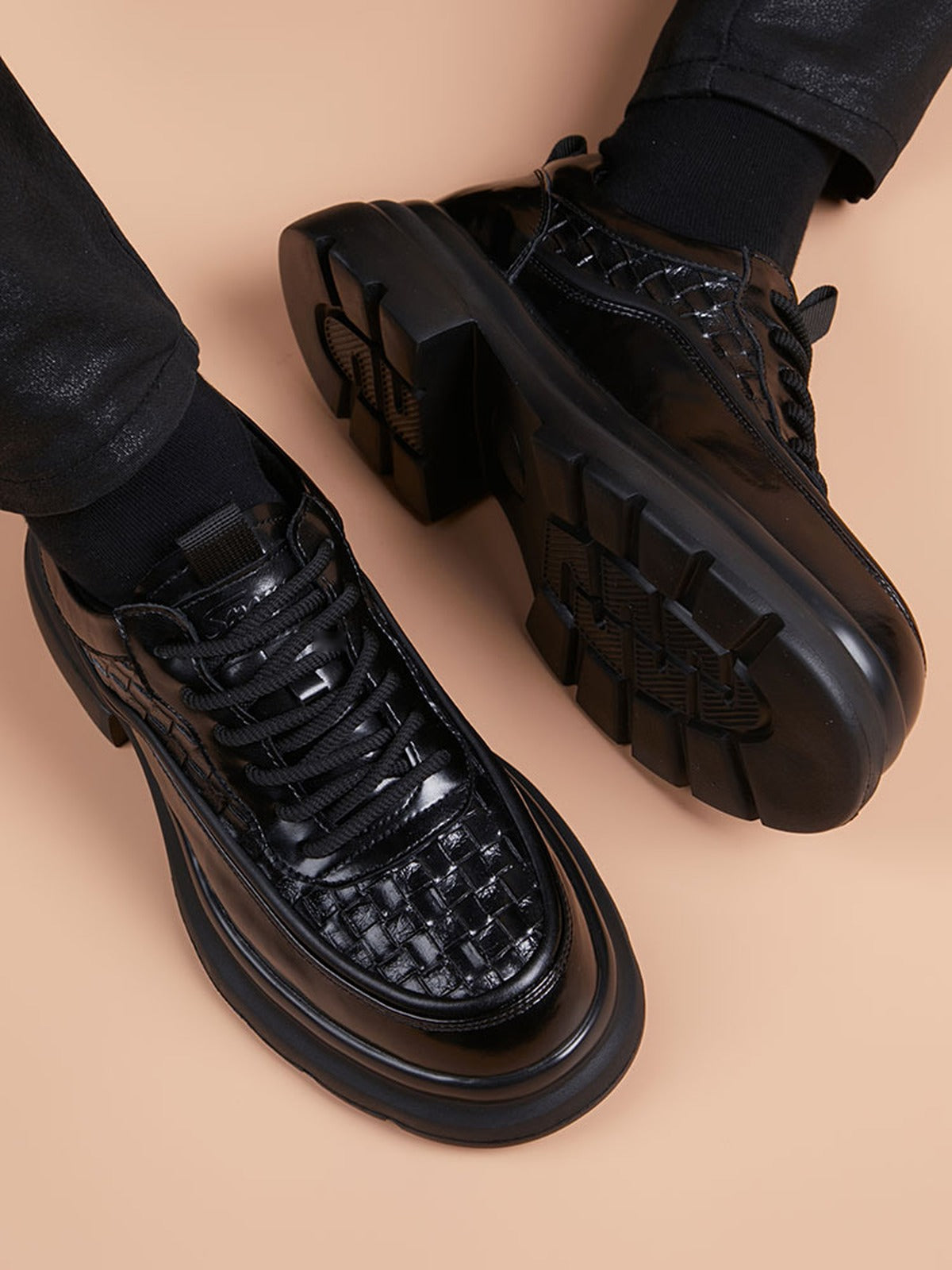 Handcrafted genuine leather shoes product view