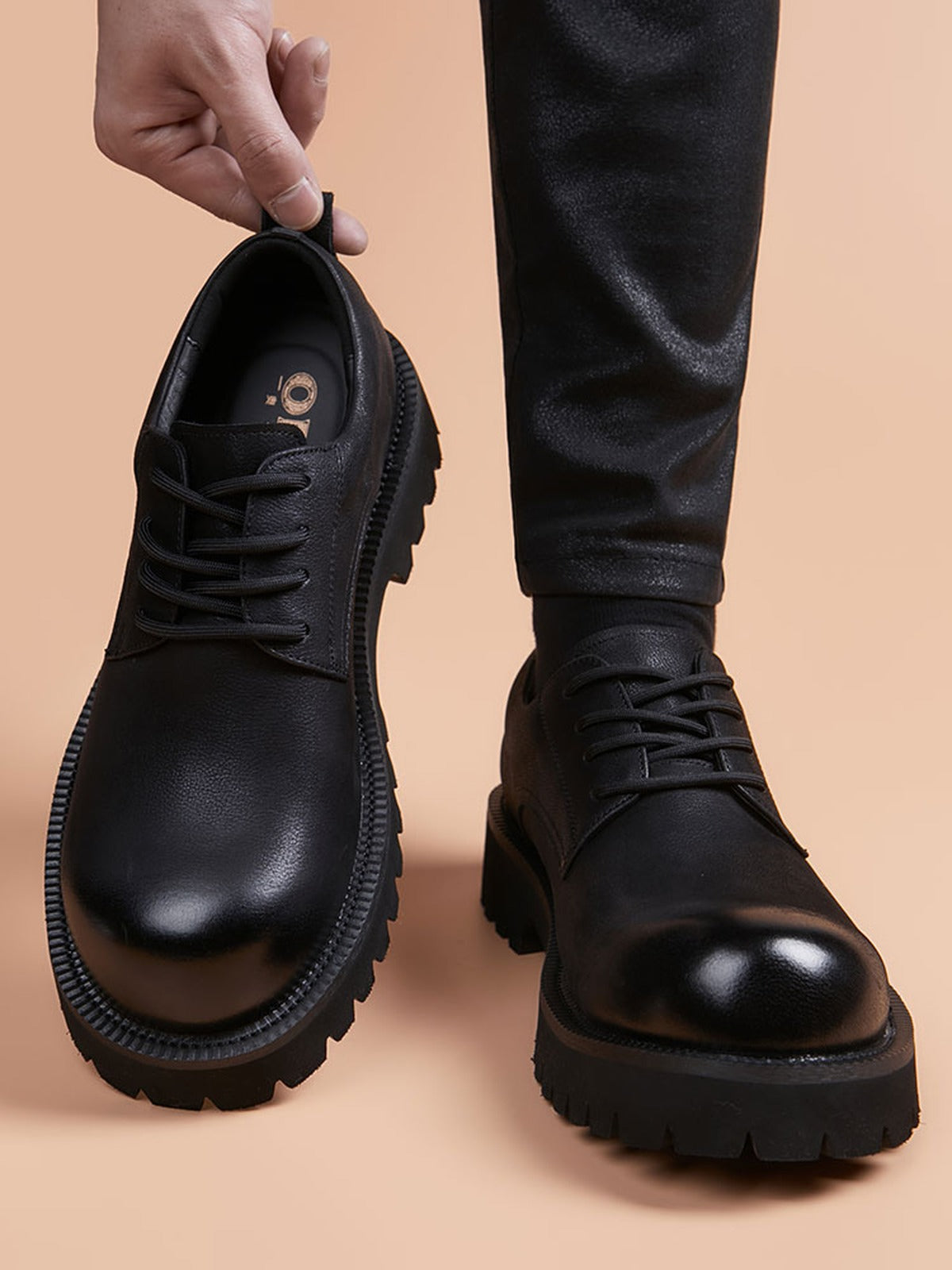 Handcrafted genuine leather shoes product view