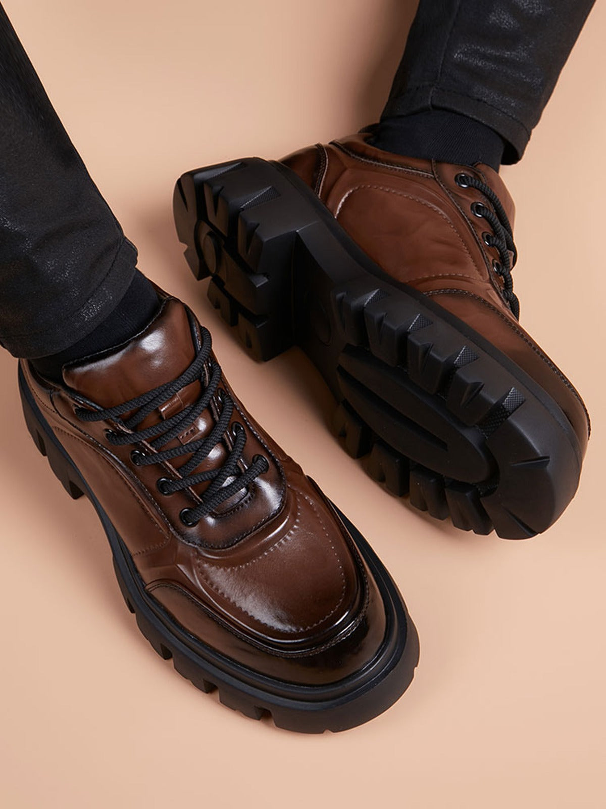 Handcrafted genuine leather shoes product view
