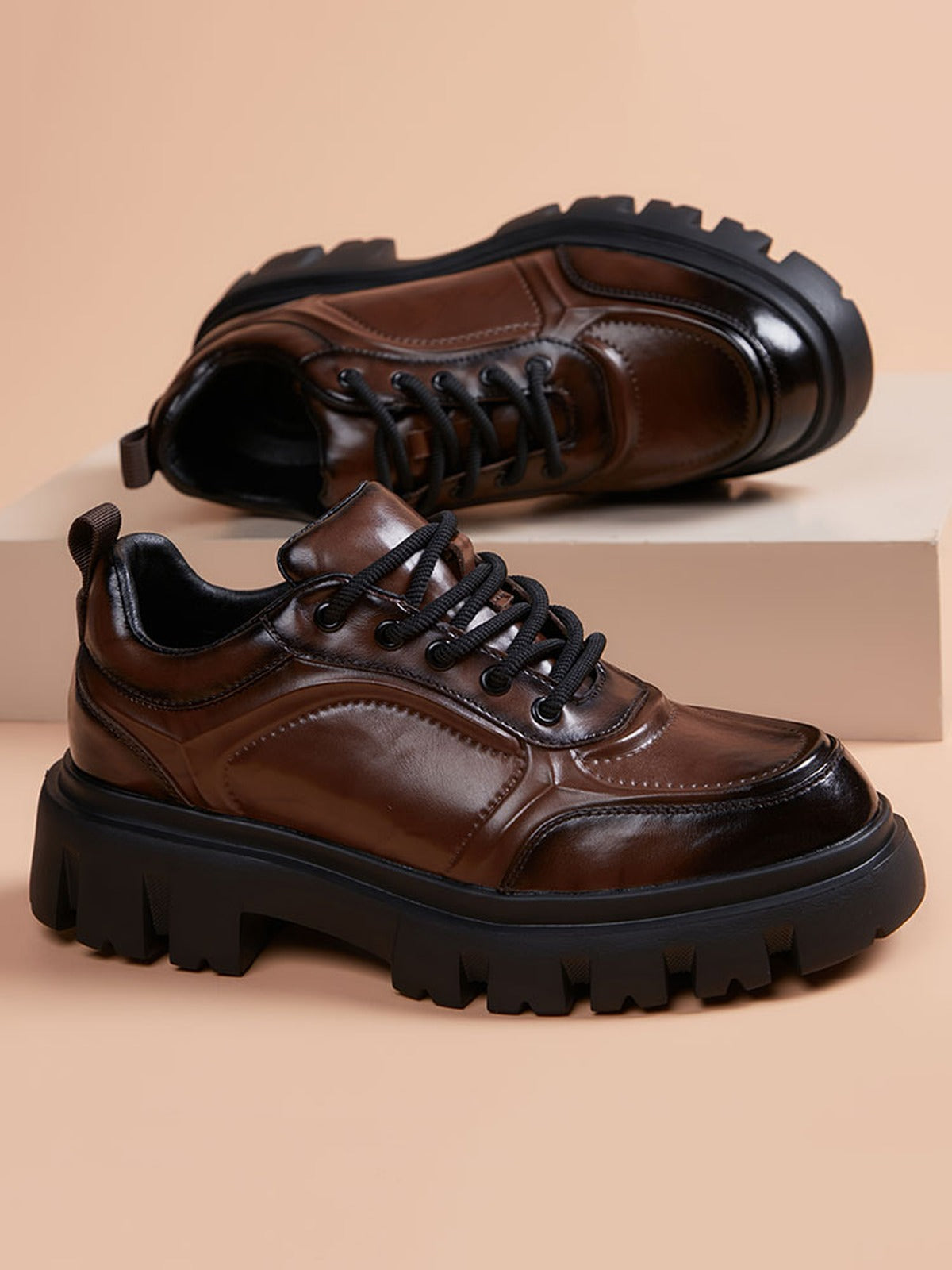 Handcrafted genuine leather shoes product view