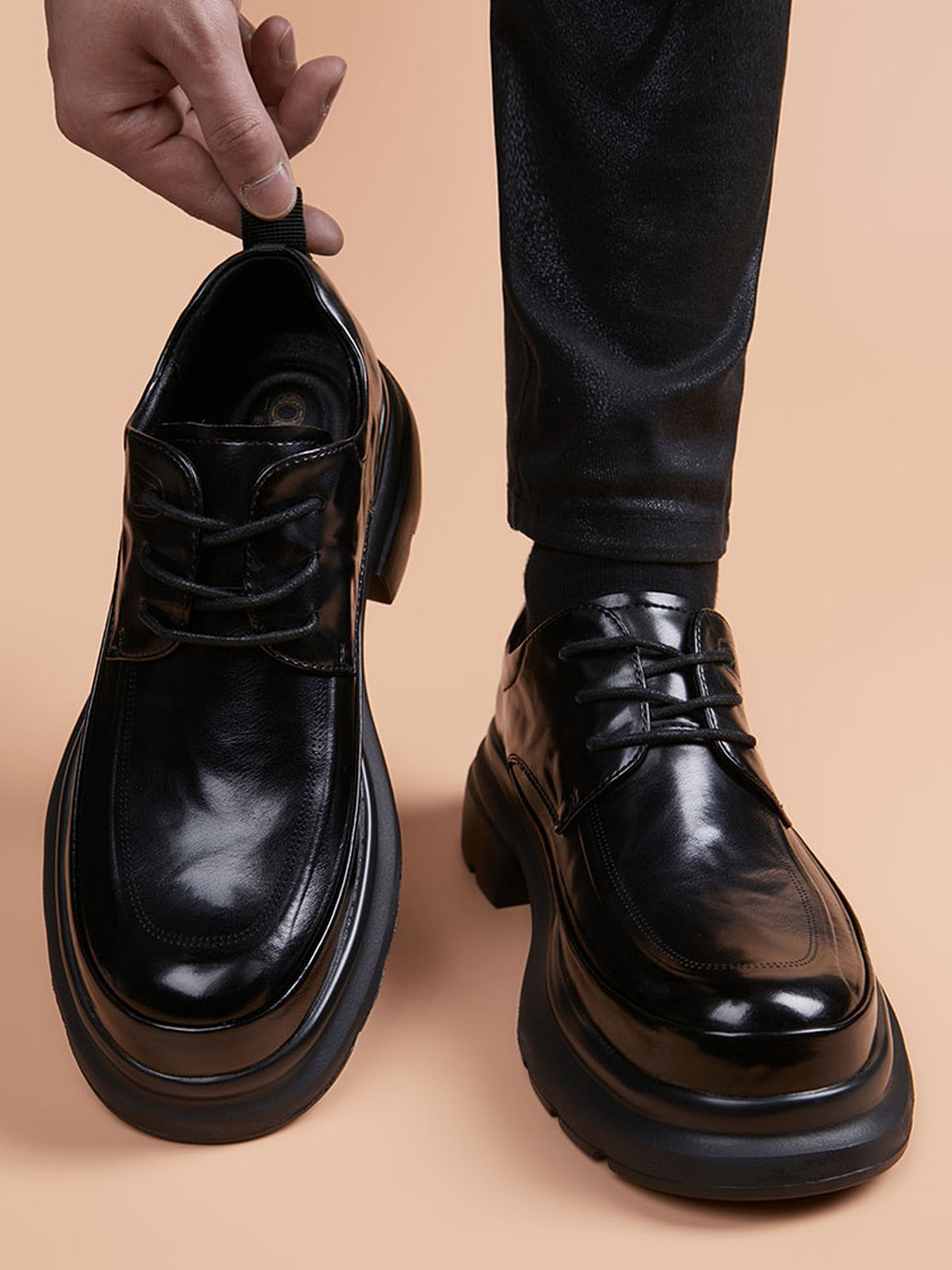Handcrafted genuine leather shoes product view