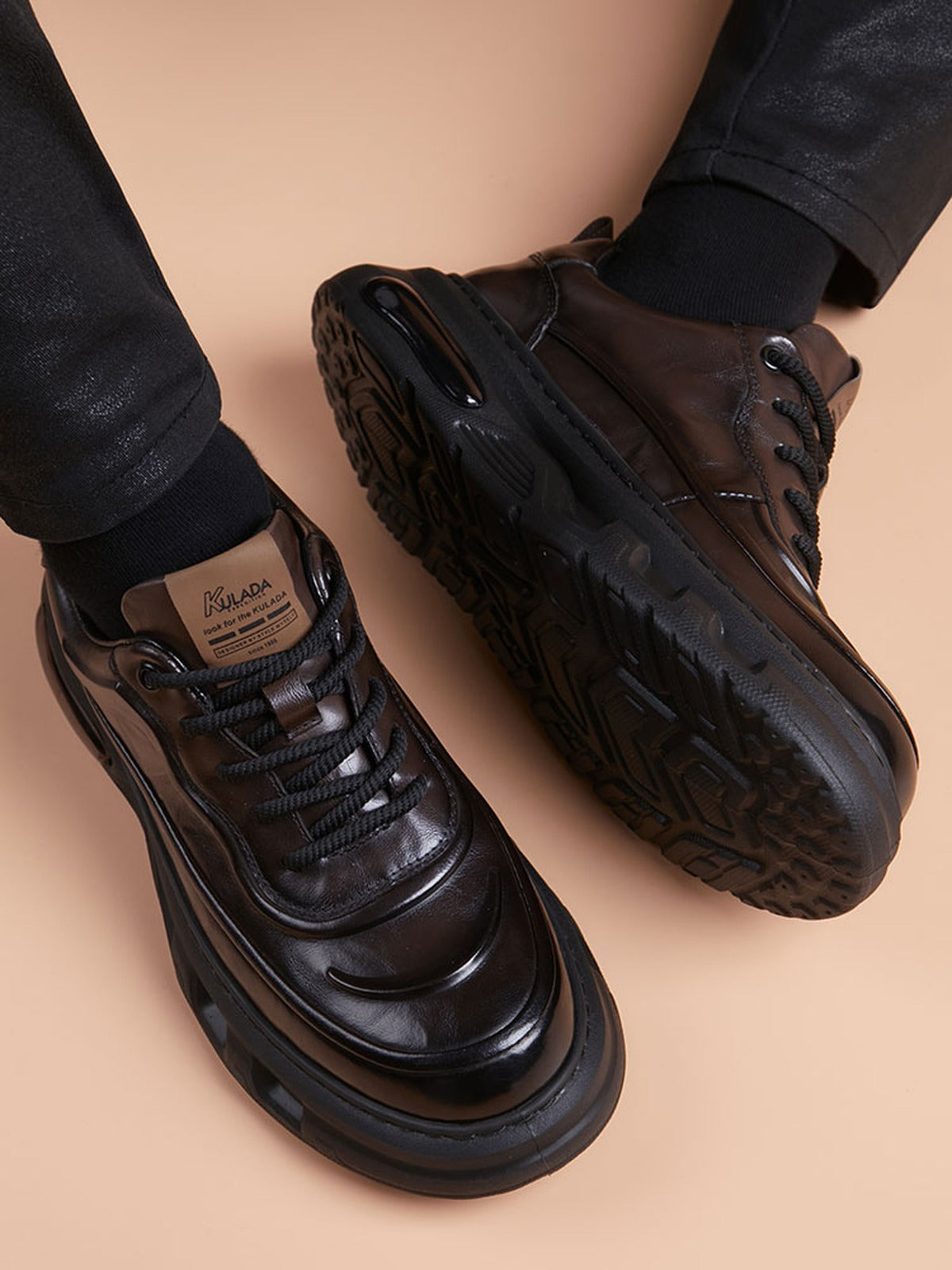 Handcrafted genuine leather shoes product view