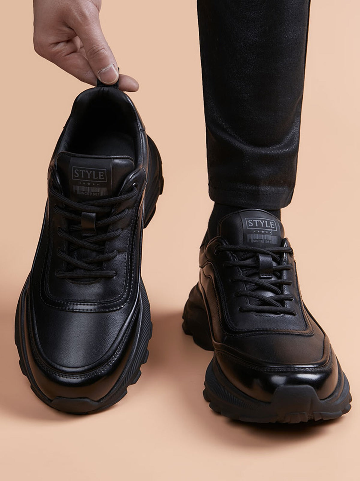 Handcrafted genuine leather shoes product view