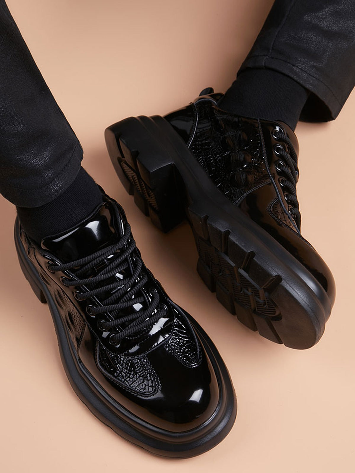 Handcrafted genuine leather shoes product view