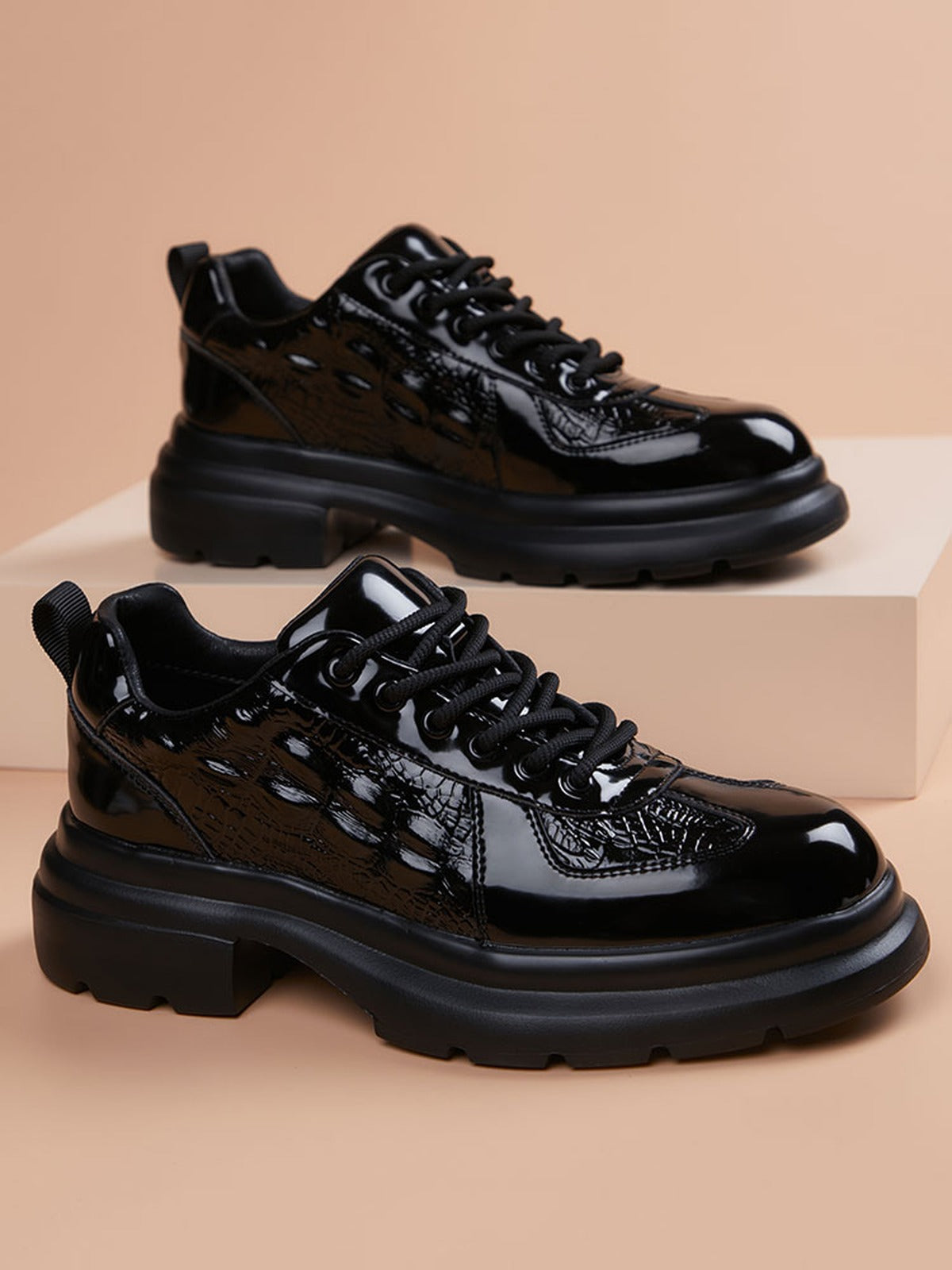Handcrafted genuine leather shoes product view