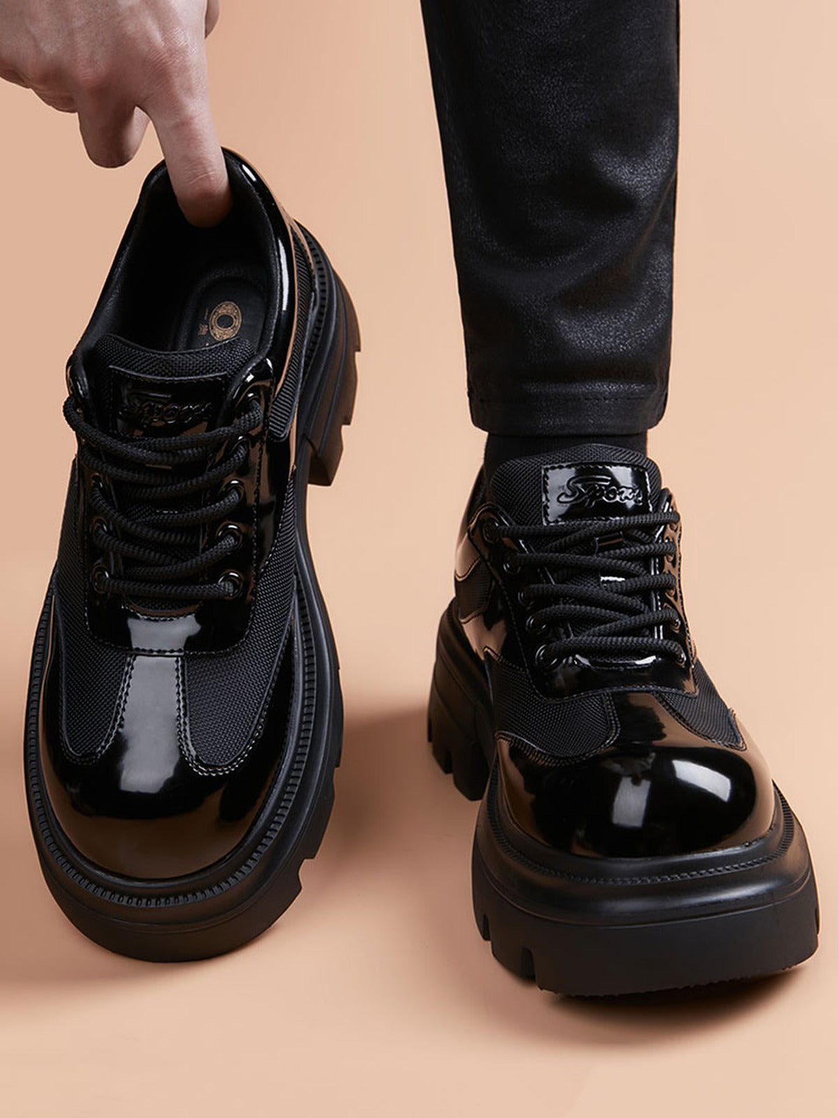Handcrafted genuine leather shoes product view