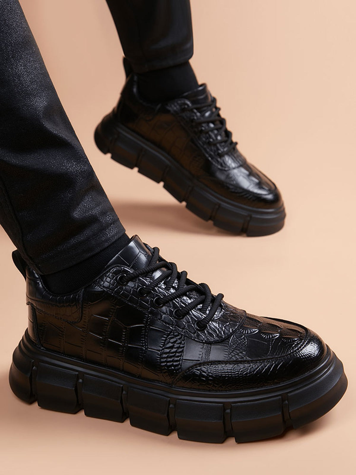 Handcrafted genuine leather shoes product view