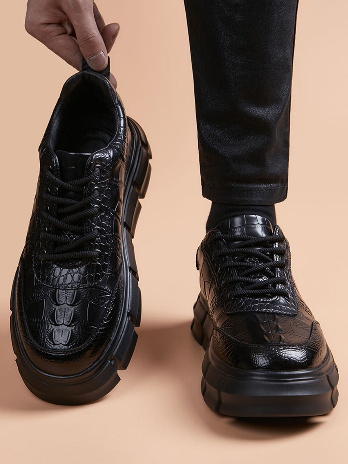 Handcrafted genuine leather shoes product view